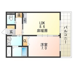 あびこ駅 徒歩5分 3階の物件間取画像